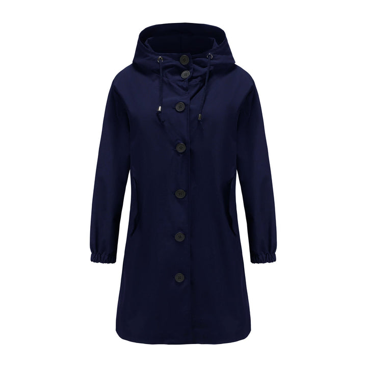 Stylish Women's Waterproof Jacket with Hood – Lightweight Rain Coat for All Weather, Breathable and Versatile 6
