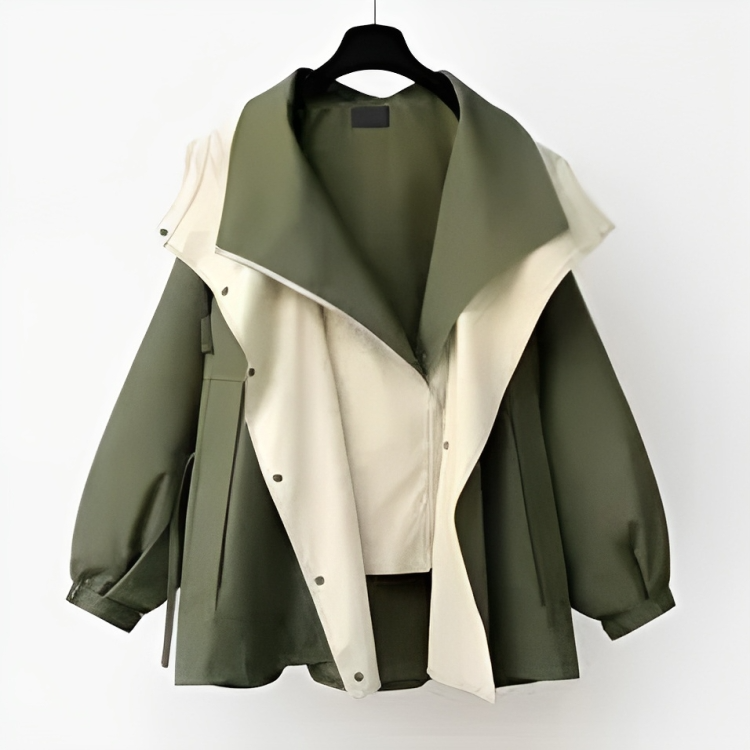 Women's Waterproof Rain Jacket - Lightweight, Wind Resistant, Stylish Design for All Occasions 4