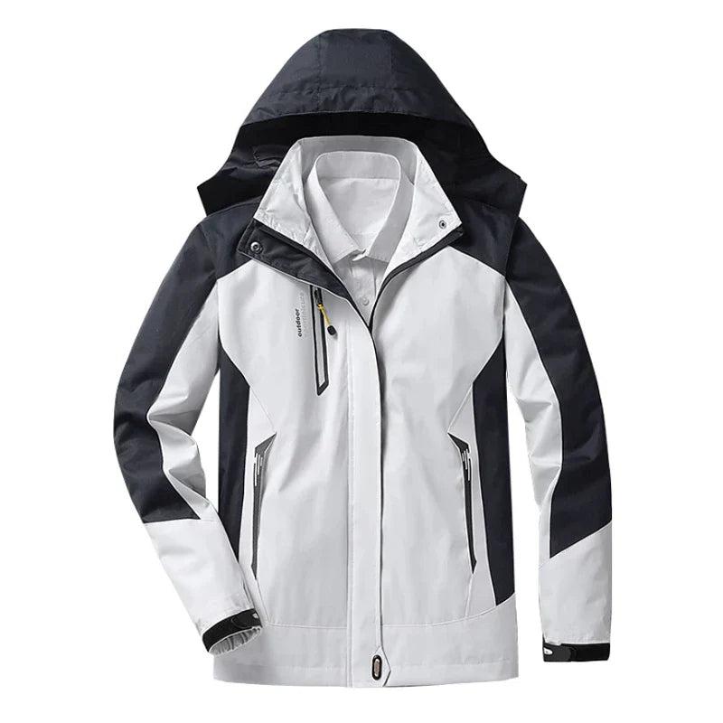 Women's Waterproof Rain Jacket with Adjustable Hood – Stylish Waterproof Coat for All Weather 0