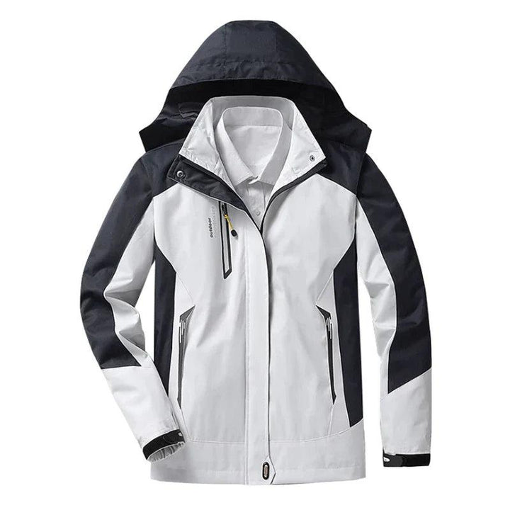 Women's Waterproof Rain Jacket with Adjustable Hood – Stylish Waterproof Coat for All Weather 0