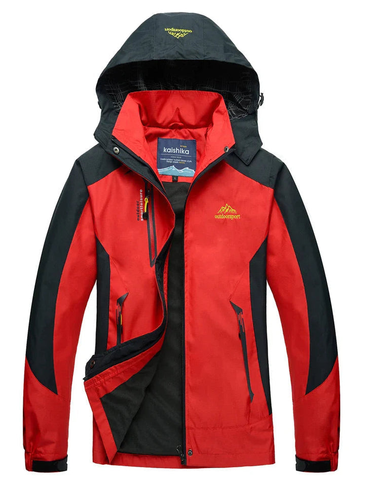 Women's Waterproof Rain Jacket with Adjustable Hood – Stylish Waterproof Coat for All Weather 5