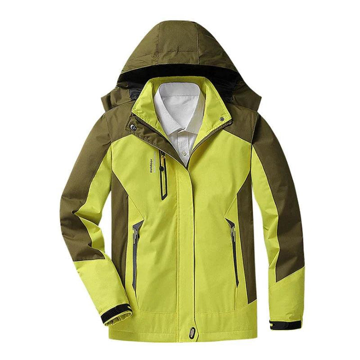 Women's Waterproof Rain Jacket with Adjustable Hood – Stylish Waterproof Coat for All Weather 6
